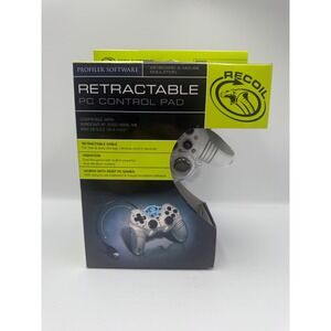 Recoil Retractable PC Control Pad GGE909‎ USB Wired Gamepad Controller Vibration